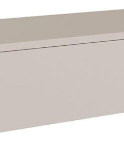 Selsey Mueble TV Suspendido Slim 140 cm Cashmere – Mueble de Salón Moderno para Televisión con Puertas Abatibles, Diseño Minimalista, Fabricado en Europa