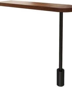Mesa de Bar Madera Sencilla for el hogar, Sala Estar, partición Pared Cocina, Mesa Comedor con Patas Altas Mesa de Bar para Eventos(Pequeño)