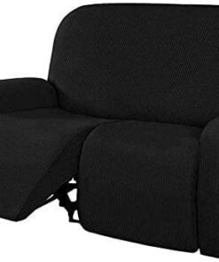 Fundas elásticas para sofás reclinables, Fundas de Spandex para sillones reclinables. | Fundas de sofá con parte inferior elástica