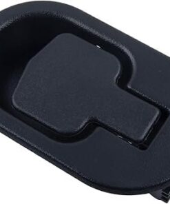 1 pieza de repuesto para sillón reclinable, color negro, palanca de liberación para sofá, sillón, mango reclinable de plástico ABS, se adapta tanto a piezas de repuesto de cable de 6 mm como