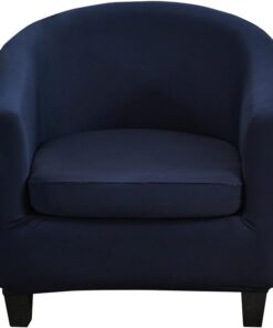 Fundas para sillón Chesterfield elástico 2 Piezas Funda para sillas Club Fundas de sillón de cóctel Fundas de Asiento de Silla Tullsta