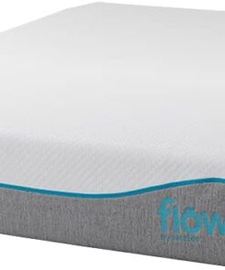 Cecotec Colchón Viscoelástico Enfundable Flow ViscoAdapt Fresh&Clean 7500 105x190. Multicapa, Altura 25 cm, Núcleo perfilado de Espuma HR, Firmeza Media-Alta, Capas de Viscoelástica y MR