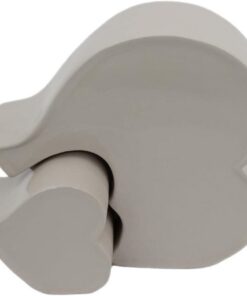 Corazón de cerámica moderno pardo de mesita de noche, cómoda, librería, decoración para salón, comedor, dormitorio, cocina, oficina, ngl 142