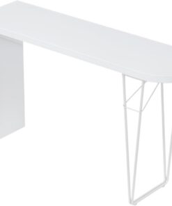 Mesa Alta de Cocina Mesa de Bar Estrecha para Cocina Mesa Bar Bodega Cafetería Comedor(Solo Mesa)(140 * 40 * 105cm)
