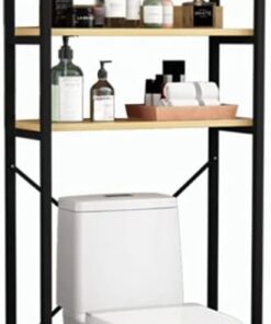 MAGIC SELECT Estante Superior Inodoro 3 Niveles | Almacenamiento Impermeable, Organizador Multiusos, 3 Baldas, Patas Ajustables en Altura