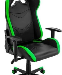 Mars Gaming MGC3BG, Silla Gaming Ergonómica, Cojín Lumbar y Cervical, Verde