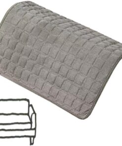 Funda para Reposabrazos de Sofá, Funda para Reposacabezas para Sillón Reclinable, Funda para Seat Recliner, Protector de Muebles Acolchado Antideslizante(Gris Claro,70X150 cm/28X59 in)