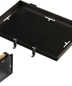 Generisch Mesita de noche, mesa auxiliar, mesa auxiliar para habitación de estudiantes, cama de almacenamiento, con sujeción para mesita de noche con gestión de cables, para dormitorio, apartamento