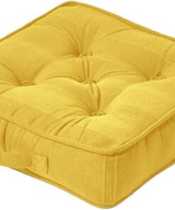 Homescapes Rajput – Funda para cojín, color amarillo