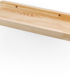 Estantería Madera, LNSYNSS Estante, una Palabra Baldas de Madera, 30 cm de Largo, Estanterias de para el Baño, Estanteria Pared Diseño Moderno para Cocina, Baño