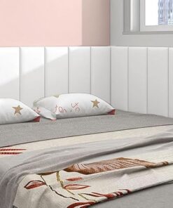 Pegatinas de Pared anticolisión 3D, Pegatinas de Pared Gruesas para habitación Infantil, cabecero Autoadhesivo, Paneles tapizados para Dormitorio, Sala de Juegos, Dojo, Azul Cielo, 30 x 60 c