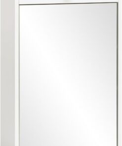 Schildmeyer Katta 158780 - Armario con Espejo, Color Blanco Mate, 43,5 x 16 x 64 cm