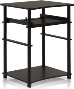Furinno Escritorio Espresso/Negro