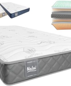 Don Descanso - Colchón 90x190 Viscoelastico Mulhacen DualSense, Altura ± 15cm. Multicapa con Núcleo GravityFoam, Firmeza Alta, Doble Cara Invierno/Verano, Transpirable. Fabricado en España, Gris