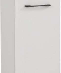 Schildmeyer Maxim 154795 - Aparador alto, color blanco mate, 32,7 x 35,3 x 88,4 cm