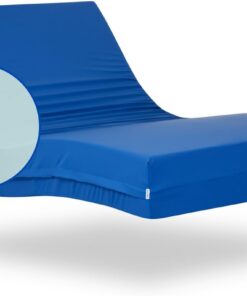 Geriafy Colchón para Cama articulada Professional HR Impermeable 105x200 cm | Con espuma de alta resiliencia HR de 15 cm, funda lavable, ignífuga y antibacteriana