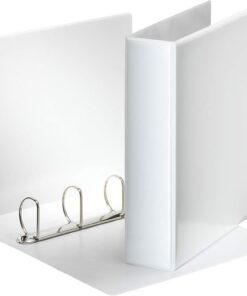 Esselte 49705 – Carpeta Canguro A4 4 Anillas 50 Mm 480 Hojas | Cubierta resistente, bolsillos o anillas según modelo y uso para presentación y archivo diario