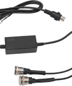 KIMISS Controlador de Sensor Táctil de sofá Eléctrico con Doble Botón, Interruptor de Elevación de Varilla de Empuje Eléctrica de 5 Pines para Sillones Reclinables y Sillones de Masaje