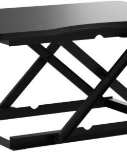 Zinus Escritorio de pie Tina de 81 cm con Altura Regulable | Escritorio | Accesorio para Transformar el Escritorio | Sin Montaje