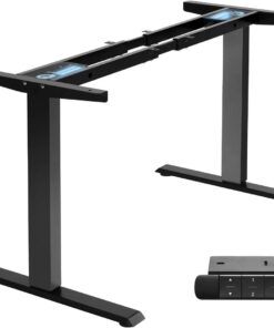 TOPSKY - Escritorio eléctrico de pie ajustable, con motor dual para el hogar y la oficina
