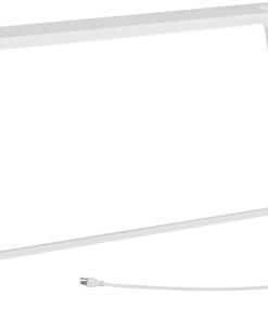 HOOBRO Consola con Toma de Corriente, Mesa de Entrada Estrecha con Base de Carga USB, Mesa para Vestíbulo con Puertos USB, Mesa para Sofá con Base de Carga, para Vestíbulo, Blanco EWW15CXG01G1