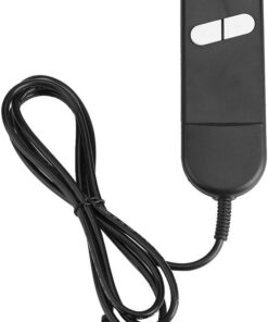 Controlador Reclinable Eléctrico, Multifunción, 2 Botones, 5 Pines, Interruptor Reclinable Eléctrico, Controlador De Mano para Sillas Elevadoras, Sofá, Silla De Masaje