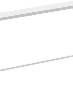 Consola 120 cm, Mesa de Entrada Estrecha, Mesa de Sofá Delgada, Mesa Larga y Estrecha para Detrás del Sofá, Mesa Expositora para Entrada Salón Vestíbulo Pasillo Oficina (Blanco)