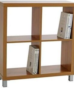 Kit Closet Estantería Kubox 4 Huecos Maple, 83x29x76