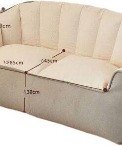 Sofá reclinable para habitación Tatami, sillón reclinable para habitación de alquiler, diseño de dibujos animados, sofá pequeño (A)