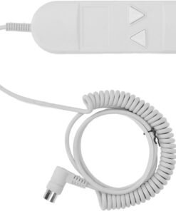 TOPINCN Mando a Distancia, 8 Pines, 2 Botones, Silla Elevadora, Sillón Reclinable, Reemplazo de Control Manual de Plástico, Piezas de Repuesto para Sillón Reclinable