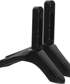 1 Juego de Soporte de Montaje for Mueble de TV, Base de Hierro LED, Soporte de Base de Escritorio de aleación de Aluminio for TV de 32-65 Pulgadas