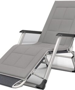 Silla Relajante,Sillón Reclinable De Gravedad Cero, Tumbonas, Sillas De Relax Gaeden, Sillones Reclinables Plegables para Exteriores con Una Carga Máxima De 150Kg-4