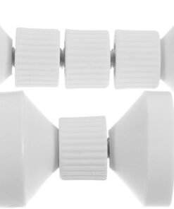 MAGICLULU Topes de Cabecero de Cama Ajustables Roscados Abs, Estabilizadores Antivibración para Cama y Pared, Paquete de 2 Piezas para Reducir Ruido y Sacudidas