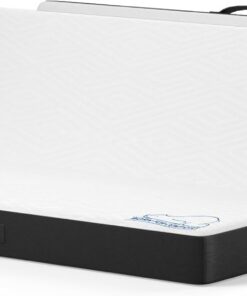 wowttrelax - Colchón plegable doble, colchón de piso plegable de 4 pulgadas para cama doble, 4 pliegues de fácil almacenamiento con funda lavable y alivio de presión para camping, caravanas, invitados
