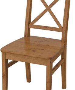 DUNAKE Sillas De Comedor Madera, Sillas De Comedor Sin Brazos De Granja Modernas, Sillas De Cocina, Silla De Comedor Rústica para Sala De Estar, Salón, Restaurantes, Cafés (Color : Primary Color)