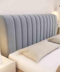 Funda para Cabecero de Cama, Acolchado Cabecera, Diseño Todo Incluido Prueba de Polvo Cabecero, Protector de Cabecero Cama para Decoración Dormitorio