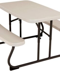 LIFETIME 280094-lifetime Mesa Picnic Infantil Crema 82,5x90x53,5 Cm