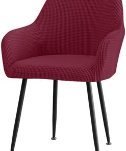 Juego de fundas elásticas para sillón, comedor, oficina, respaldo, 1/2/4/6, fácil de limpiar, protección elástica, decoración elegante