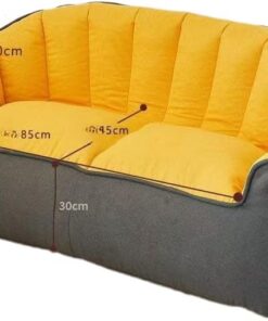 Sillón perezoso para dormir y reclinar habitación Tatami, sillón reclinable de alquiler, habitación de dibujos animados, sofá pequeño (D)