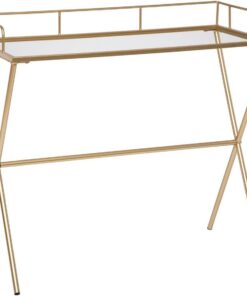 ATMOSPHERA CREATEUR D'INTERIEUR Five APARADOR DE Metal Y Cristal ARTIFICE-95 x 41,5 x 88,5 cm, Estándar