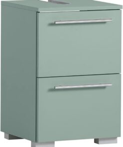 Schildmeyer Carlos Mueble para Lavabo, de Materiales a Base de Madera, Color Verde Pistacho, 40 cm
