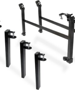 Juego de 4 Patas para Cama Nido, Somier Parte Alta y 2 Patas Plegables para Parte Baja - Cama de 105 cm, Con Tubo de 40 x 30 - Cuens