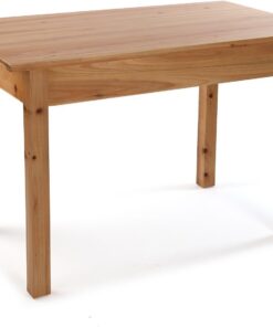 Versa Mesa de Comedor Sparrow de Estilo Rústico, Medidas (Al x L x An) 80 x 70 x 120 cm, Color Marrón