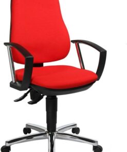 Topstar 8179AG21 Support P Deluxe - Silla de Oficina, Color Rojo