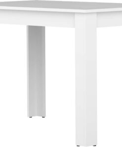 Symbiosis Nice, Mesa de comedor, Blanco, 110x70x73,1 cm