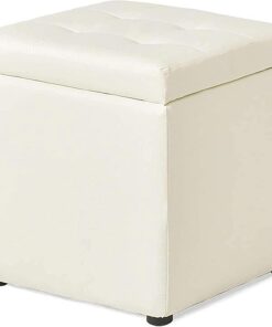 Taburete de pie Banco de Almacenamiento de Entrada Almacenamiento de Cuero Otomanos Bancos de Almacenamiento Almacenamiento de Entrada Zapatero Taburete de pie Taburete de almacena