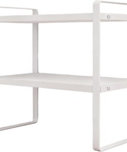 XJBTBA Estantería de Escritorio de Alta Resistencia, Elevador de Almacenamiento para Estante de Escritorio Que Ahorra Espacio para el hogar, Oficina, Cocina, Dormitorio, despensa, encimera y