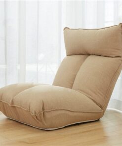 Silla de Oficina Silla de Juego Silla de computadora Silla de tapicería Silla de Piso Ajustable para Ventana salón Chaise Respaldo 14 Posiciones Plegable Perezoso sillón reclinable