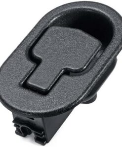 Tirador ovalado negro de repuesto para sofá, sillón, reclinable, silla, palanca, piezas de hardware