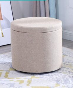 Reposapiés para reposapiés, reposapiés de Almacenamiento, Banco de Zapatos de Madera Maciza Estable y Resistente para Maquillaje, Sala de Estar, hogar (Color: X, tamaño: 33 x 35 cm